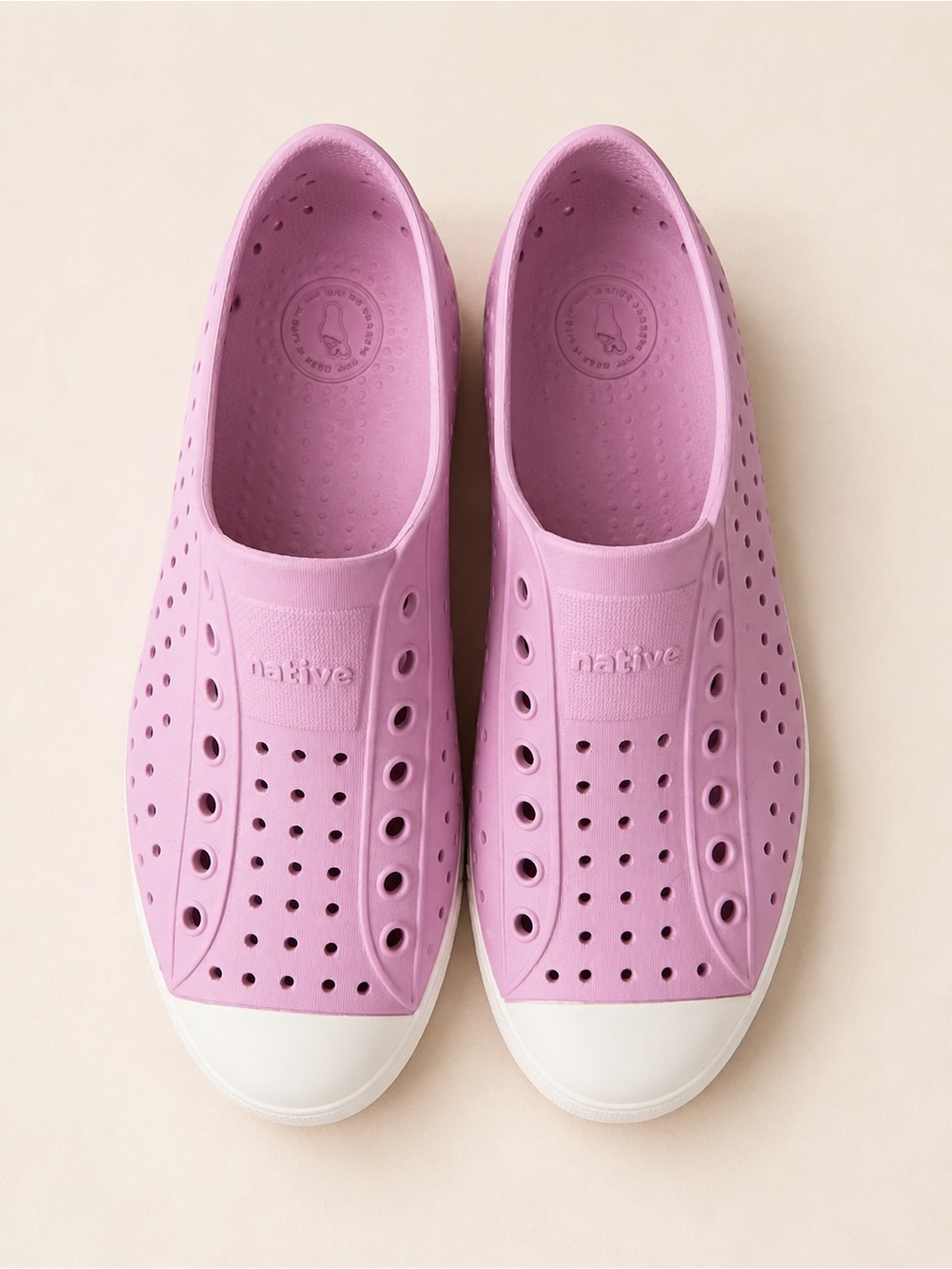 Native Jefferson Pink Shoes J4 / Slip-On Watershoes / Girls Summer Footwear